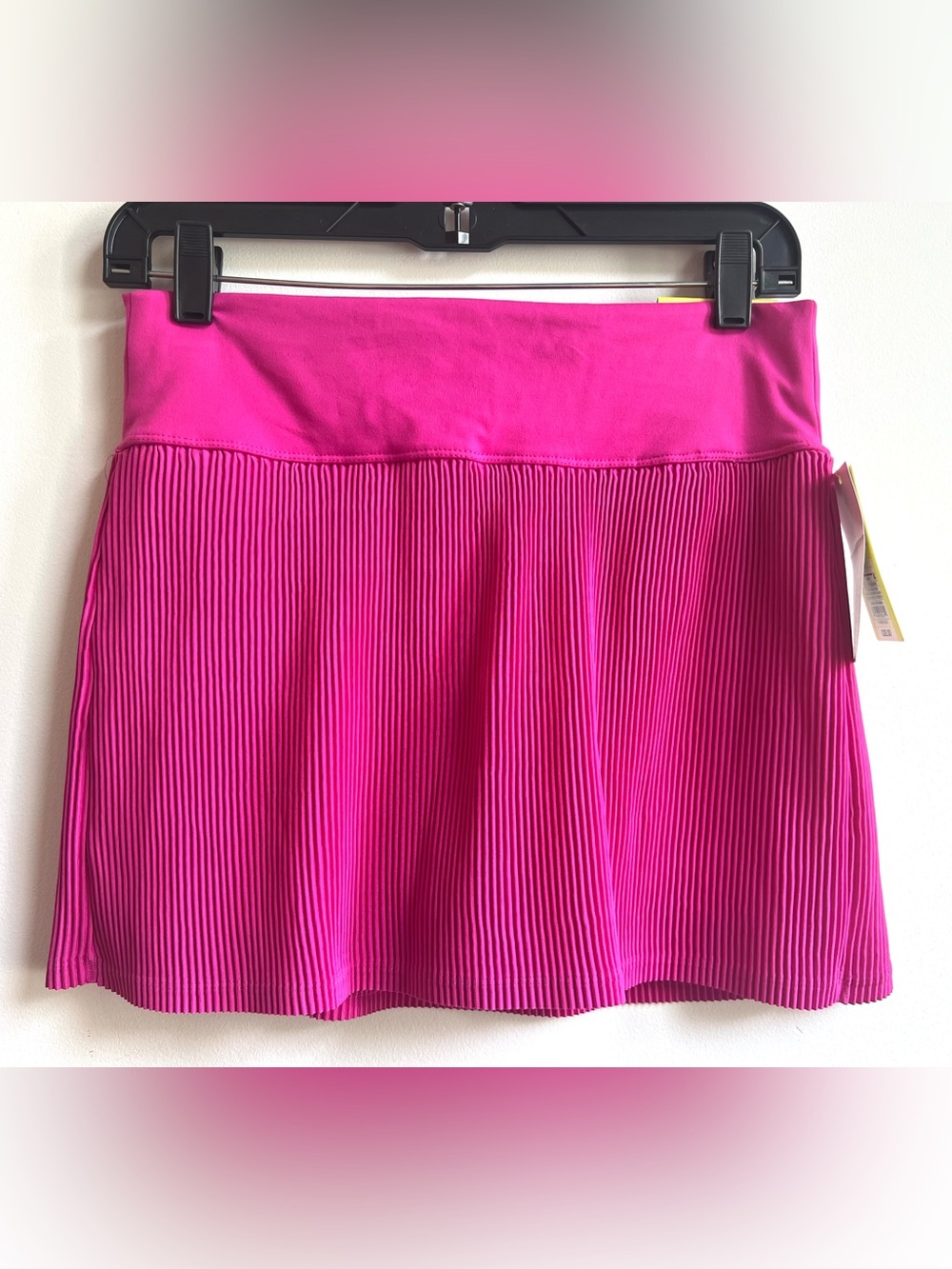 all in motion Golf/Pickleball Athletic Hot Pink Pleated Skater Skort Small
